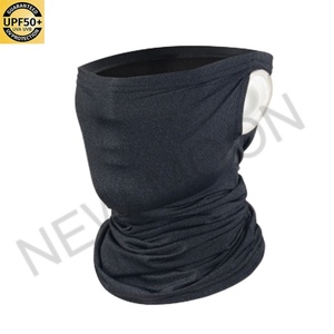 Customized <b>Sunscreen</b> Ice Silk Headscarf Cycling Mask Half Face Ice Silk Ear Hook square Scarf Fishing Headgear Neckerchief - Product Image 2