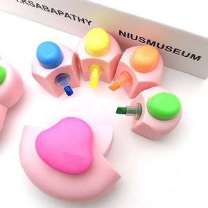 Kawaii Văn Phòng Trường Văn Phòng Phẩm Thiết Lập 5 Màu Mini Mèo Paw Tô Màu Bút Đánh Dấu Thiết Lập Cho Sudents Và Trẻ Em - Product Image 6