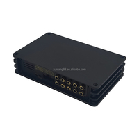 Processeur audio DSP de voiture 31 bandes EQ BT 5.2 avec sortie 8 RCA, réglage via application, amplificateur DSP de voiture classe AB 4 entrées 4 sorties A4 OEM universel 20 - 20000 Hz