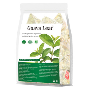 प्राकृतिक अमरूद लीफ चाय बैग रक्त शर्करा के स्वास्थ्य को सपोर्ट करता है 30 पाउच स्रोत फैक्टरी प्रत्यक्ष आपूर्ति हर्बल चाय ओएम - Product Image 1