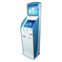 Kiosque libre-service autonome Android de 32 pouces Équipement de gestion de file d'attente à écran tactile de métro avec écran LCD Machine à billets