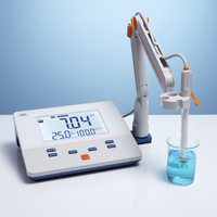 PH200E Pengukur pH Bir yang Andal, Pengukur pH Kosmetik dengan Layar Besar 6-inci, Akurasi Tinggi ±0.01 pH dan Fungsi Kalibrasi NIST