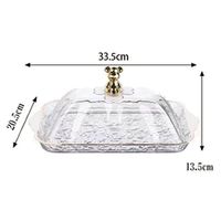 Nouveau plateau rectangulaire en mélamine jetable de style américain pour fruits, idéal pour la maison, le salon, la table basse, l'hôtel, les fruits secs et les collations