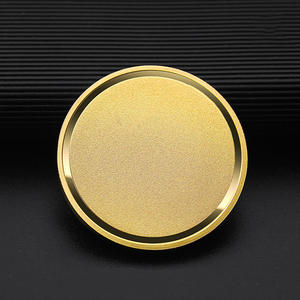 Заводская изготовленная по индивидуальному заказу Золотая латунь матовая монета заготовки для волоконно-лазерной гравировки мяч для гольфа позиционирование маркера - Product Image 4