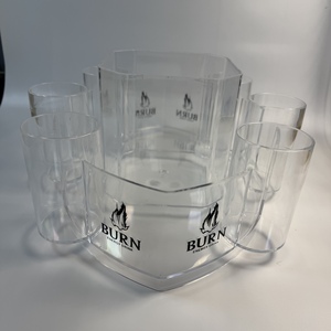 Clear Plastic Boat Can Vodka Energy Cold <strong>Drinks</strong> <strong>Ice</strong> <strong>Bucket</strong> - Product Image 5