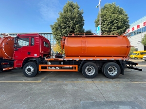 Camión de Succión de Aguas Residuales Shacman L3000, Gran Venta en África, Equipado con Bomba de Vacío para Succión y Transporte de Aguas Residuales - Product Image 5