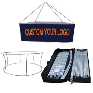 New Square Customized <b>Ceiling</b> Banner Custom Printed Stretch Fabric Football <b>Ceiling</b> <b>Decoration</b> Fabric Banner - Product Image 1