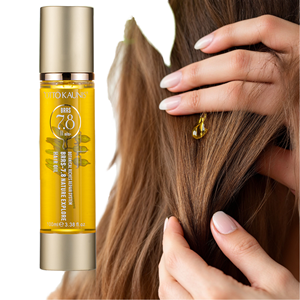 Suero para el Cabello con Aceite de Argán Orgánico 100mL, Logotipo Personalizado, Protección Contra el Calor y Nutrición del Cuero Cabelludo, Desenreda Suavemente, Repara el Cabello - Product Image 1