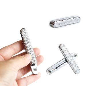 Fidget Spinner en métal non magnétique à glissière, inspiré des bâtonnets de pâte frits créatifs, jouet EDC pour adultes, anti-anxiété et TDAH - Product Image 5