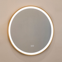 Interruptor de luces LED con Sensor táctil, regulador de intensidad para espejo de baño