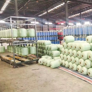 Personnalisé Basse Pression Léger <span class=keywords><strong>10KG</strong></span> Fibre de Verre Plastique Réservoir de Gaz Fibre GPL Propane <span class=keywords><strong>Butane</strong></span> Bouteille de Gaz - Product Image 3