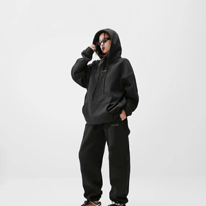 Sudadera con Capucha de Invierno Unisex, Bordada con Logotipo Personalizado, de Alta Calidad, Tejida, Sólida, Transpirable, Talla Grande - Product Image 6