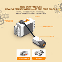 STEM DIY Robot Kit Électronique Jouet Éducation Briques Ensembles pour Jouet Bloc de Construction Modèle Jouet Éducatif Robot Thème Briques