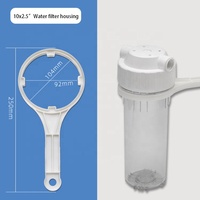 Clé à molette pour boîtier de filtre à eau RO PP de qualité alimentaire 10 pouces 20 pouces pour pièces de filtre à eau