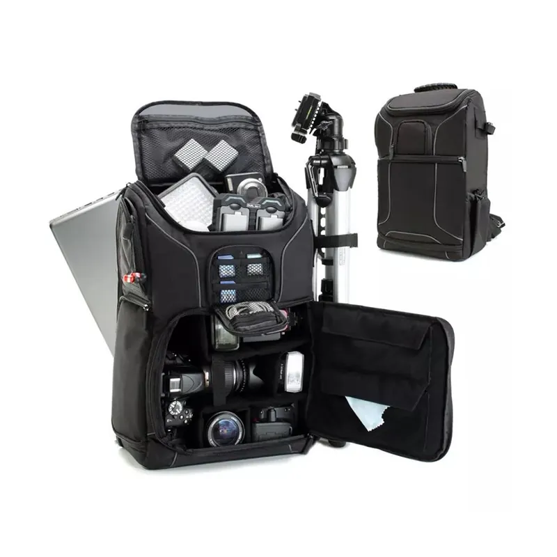 Camera bag Backpack DSLR/SLR Photography Camera Bag 15-16 inch Waterproof Hard shell Case with Tripod Holder&Laptop Compartment