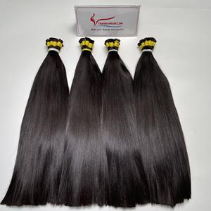 Extension de cheveux en vrac de couleur noire naturelle extension de cheveux de qualité de luxe vietnamienne droite naturelle super vente jusqu'à 30 $ - Product Image 3