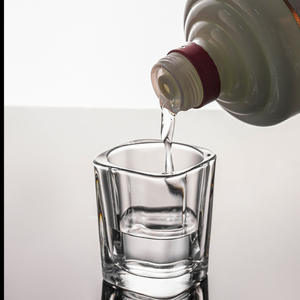 <span class=keywords><strong>2.2</strong></span> oz temizle ağır taban Tequila Espresso Talavera kare Shot cam votka viski Tequila için özel Logo ile - Product Image 4