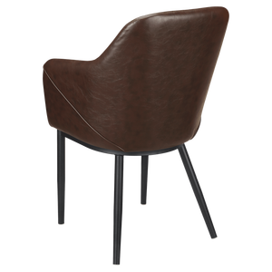 Chaise de restaurant en cuir de qualité supérieure - Product Image 4