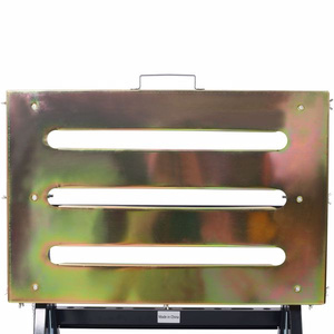 DB 30\"x20\" Steel <b>Welding</b> Workbench Table 400lbs Load Capacity Automatic Folding Work <b>Bench</b> Three Slot Design <b>Welding</b> Table - Product Image 3