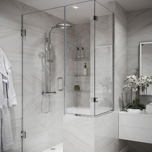 Meilleure vente <span class=keywords><strong>pas</strong></span> <span class=keywords><strong>cher</strong></span> salle <span class=keywords><strong>de</strong></span> douche en verre trempé boîtier avec <span class=keywords><strong>baignoire</strong></span> pince pour <span class=keywords><strong>porte</strong></span> <span class=keywords><strong>de</strong></span> douche - Product Image 2