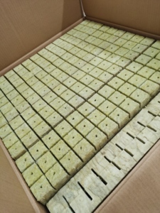 Cubes de laine de roche pour culture hydroponique - Product Image 3