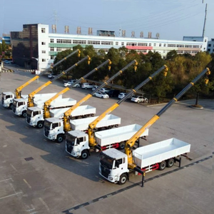 ขายตรงจากโรงงานจีน รถบรรทุก Shacman 6x4 พร้อมเครนยี่ห้อดัง 8 ตัน 10 ตัน 12 ตัน บูมยืดไสลด์ได้ พร้อมบันได รถบรรทุกติดเครน - Product Image 3