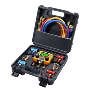 Manomètre numérique intelligent pour réfrigérant, mini manomètre pour test de pression CVC, pour réfrigérant <span class=keywords><strong>R290</strong></span>/R600/R134A, manomètre de <span class=keywords><strong>recharge</strong></span> - Product Image 5