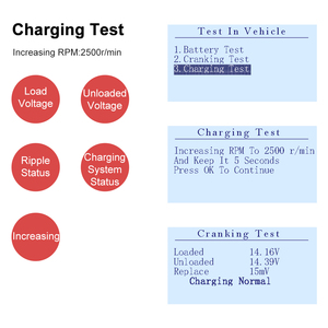 Pin Analyzer ancel BA101 Pin Xe Tester 12V 100-2000cca bắt đầu sạc hệ thống đa ngôn ngữ công cụ chẩn đoán - Product Image 4