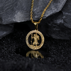 Olivia, collar con colgante <span class=keywords><strong>de</strong></span> cara <span class=keywords><strong>de</strong></span> Sol <span class=keywords><strong>de</strong></span> <span class=keywords><strong>acero</strong></span> inoxidable, cadena <span class=keywords><strong>de</strong></span> cuerda <span class=keywords><strong>de</strong></span> caballero, collar con colgante chapado <span class=keywords><strong>en</strong></span> oro <span class=keywords><strong>de</strong></span> 18K para hombres y mujeres - Product Image 6
