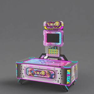 Table de hockey sur air à monnayeur, machine de jeu d'arcade intérieure, équipement de divertissement sportif interactif pour enfants - Product Image 4