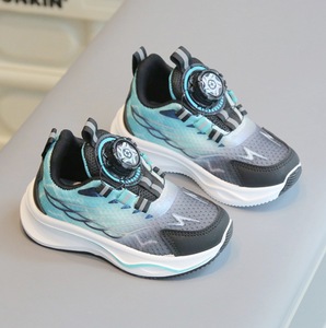 Chaussures de sport pour enfants, chaussures décontractées pour garçons, chaussures de course avec boutons rotatifs - Product Image 3