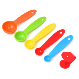 Fertigwaren Backzubehör 5-teiliges Plastik-Messlöffel-<span class=keywords><strong>Set</strong></span> Messlöffel-<span class=keywords><strong>Set</strong></span> - Product Image 5