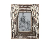 Marco de Fotos Antiguo en Relieve de Resina Ecológica Duradero de 5x7 Pulgadas, Tamaño Personalizado, Colores Personalizados, Venta al por Mayor a Granel