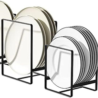 Organisateur de tiroir pour vaisselle, séparateur de placard domestique pour assiettes et bols, support de rangement gain de place pour cuisine
