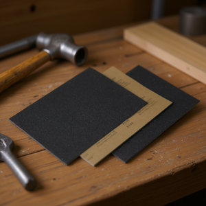 Disques de ponçage Fervi, papier latex imperméable, feuille abrasive P150, revêtement électrolytique - Product Image 3