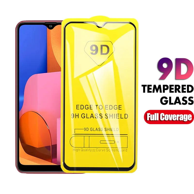 Samsung 9d Glass Tempered High Clear Anti-scratch Anti Shock 9D Screen Protector For Samsung A11 A51 A71 A21S A80 M31 M51 S7