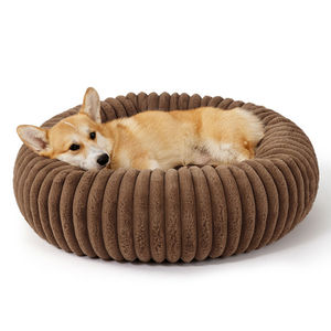 Cama para perros y gatos de felpa suave y cómoda, cojín desmontable y lavable para mascotas, cama cálida para perros - Product Image 2