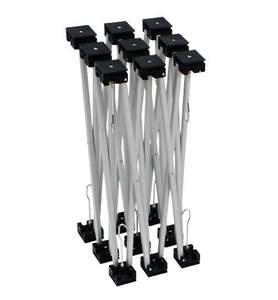 Tragbare 2x2 Empfangs theke Pop-Up Messe Promotion Tabelle