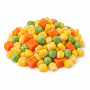 IQF Mixed Vegetable Cubes Wholesale - Sweet Corn, Carrot and Green <strong>Pea</strong> Blend for Catering, Retail and Ready Meals - Product Image 1