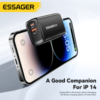 Chargeur rapide portable ESSAGER série JT-G65Q 65W pour téléphone Android