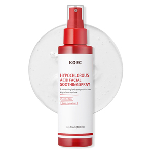 Koec Hypochloorzuur Gezichts Rustgevende Spray Dagelijkse Redding Gezichtsampul Voor Gevoelige Huid Kalmerende Natuurlijke Huidverzorgingsproduct Oem - Product Image 6