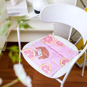 Summer Cooling Seat Cushion Gel Pad Breathable Cartoon Style Ice Crystal Filler Student Heatstroke Prevention - Product Image 3