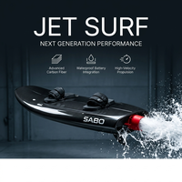 Planche de surf motorisée haut de gamme à propulsion haute vitesse, batterie intégrée étanche, jetsurf avancé en fibre de carbone