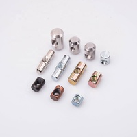 Écrous cylindriques fendus M4 M6 M8 en acier au carbone, alliage de zinc, plaqués zinc, haute précision, sur mesure