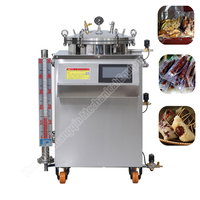 Stérilisateur à vapeur vertical, machine de stérilisation des aliments par rayonnement gamma, autoclave pour champignons