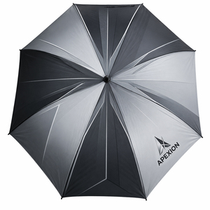Paraguas de golf semiautomáticos de lujo, clásicos, personalizados con logotipo, para exteriores, grandes, resistentes al viento, impermeables, con protección UV. - Product Image 5