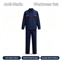 Ropa de Trabajo Antiestática al por Mayor, Uniformes Industriales Unisex, Trajes de Construcción, Ropa de Trabajo, Personalizable para Talleres