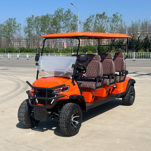 Voiturette de <span class=keywords><strong>golf</strong></span> électrique Suorun 6 places, 72V, batterie lithium, moteur AC, homologuée pour la route, surélevée, pour usage en hôtel et complexe hôtelier - Product Image 5