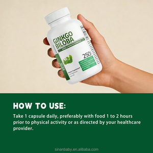 プライベートロゴ高品質イチョウ葉エキスサプリメントイチョウ葉カプセル（ホスファチジルセリン配合） - Product Image 4