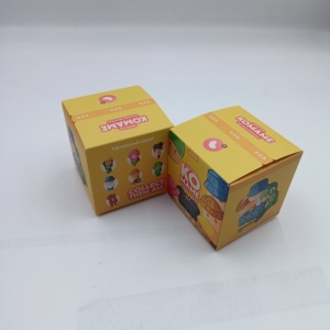 Caja de Cartón <span class=keywords><strong>para</strong></span> Juguetes de Almacenamiento Pequeña, Personalizada con Impresión a Todo Color, Reciclada, Caja de Regalo <span class=keywords><strong>Sorpresa</strong></span> con Materiales Reciclados - Product Image 1